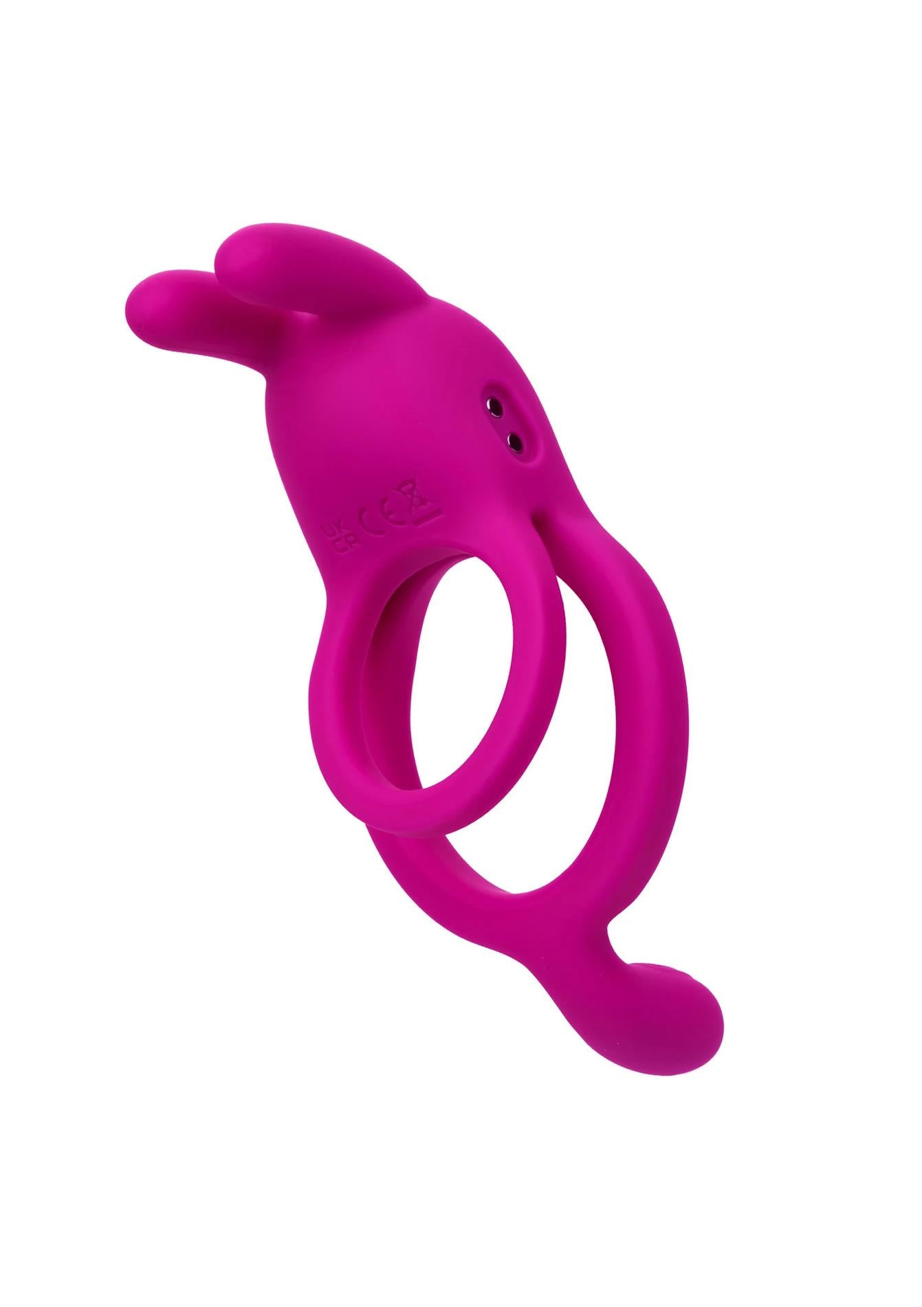 Inel vibrant Calexotics Iepuraș Ureche Roz USB