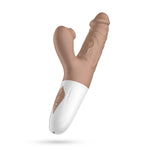 Vibrator realist cu glisare USB Crushious El Matador 22,5 cm