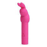 Vibrator iepuraș din silicon Pretty Love Gerardo cu 10 funcții de vibrație