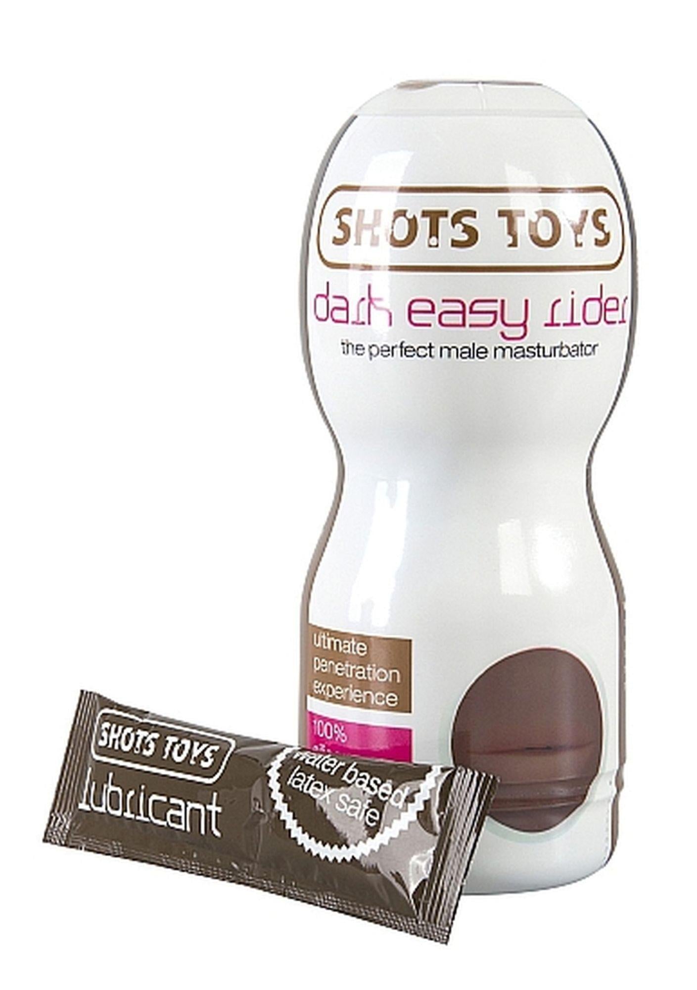 Masturbator bucal Dark Easy Rider ShotsToys 15,7 cm