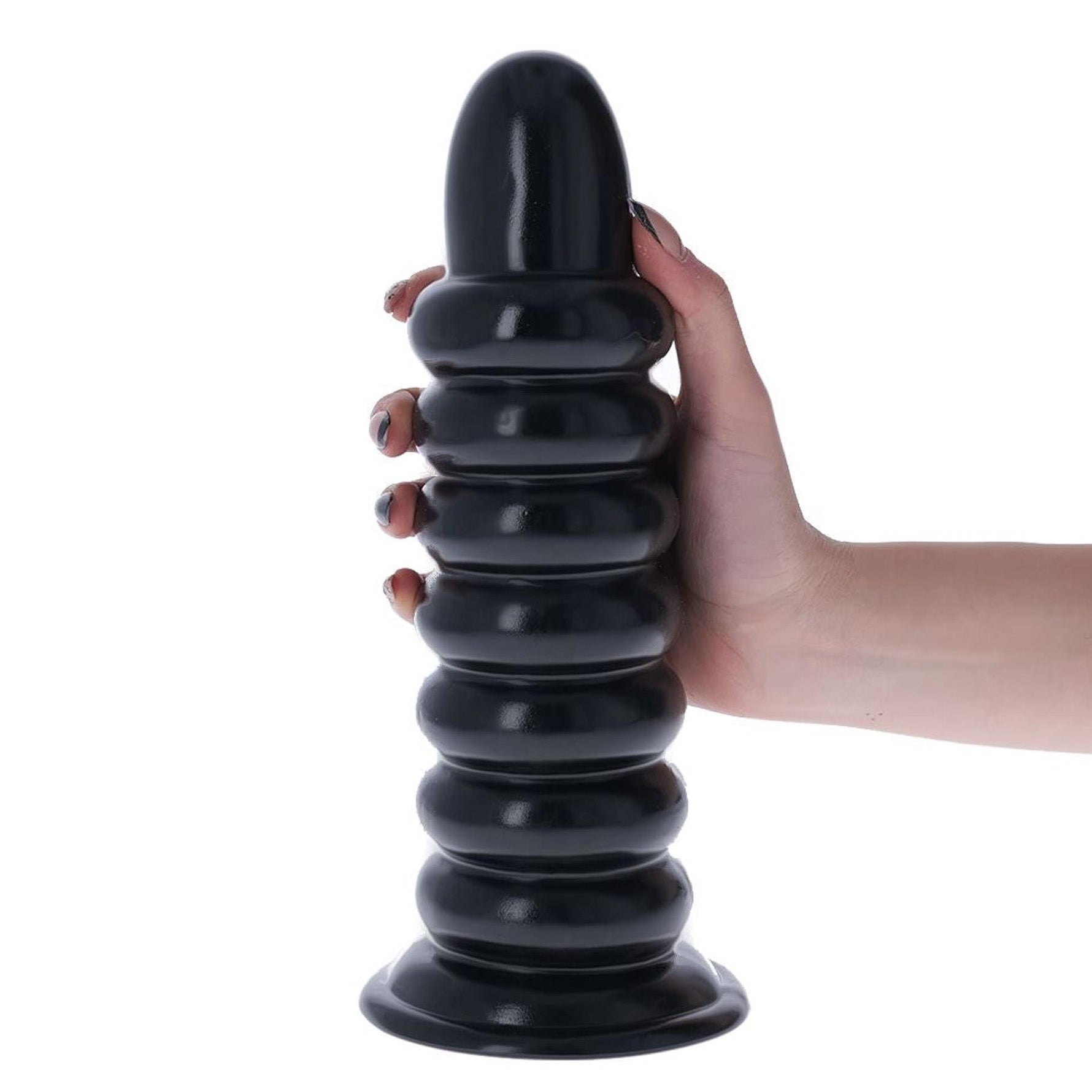 Plug anal Fitz Roy Toyz4lovers Negru PVC 26 cm