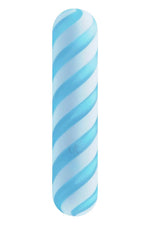 Vibrator Glitz Blue For You Dreamtoys cu bile, albastru, USB, 10,9 cm