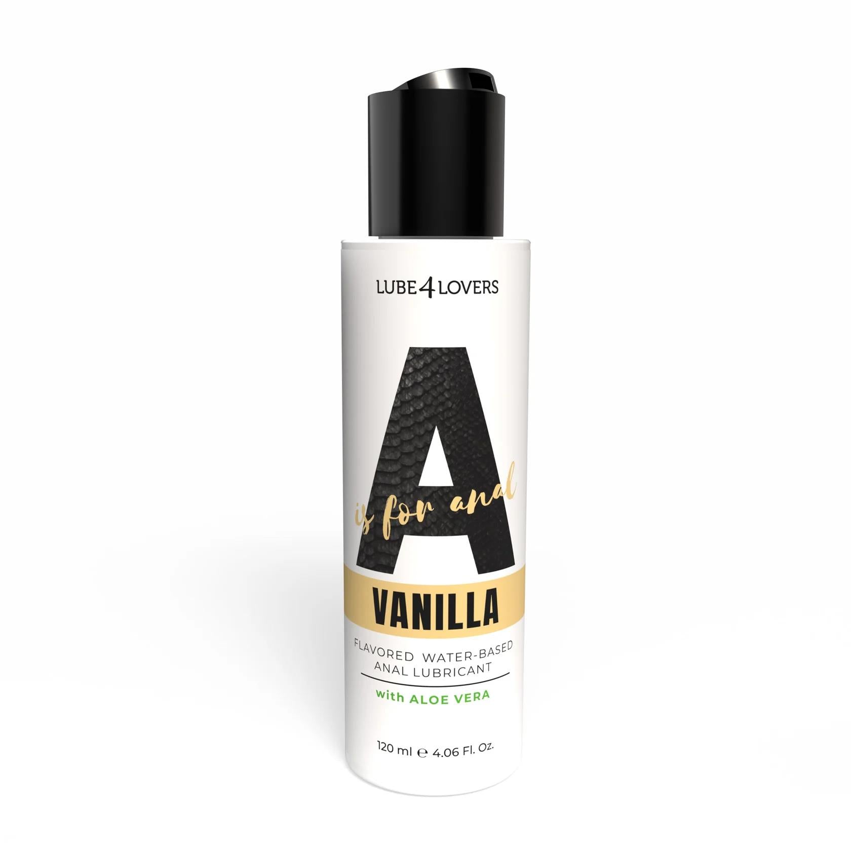 Lubrifiant anal cu vanilie pe bază de apă Lube4lovers 120 ml