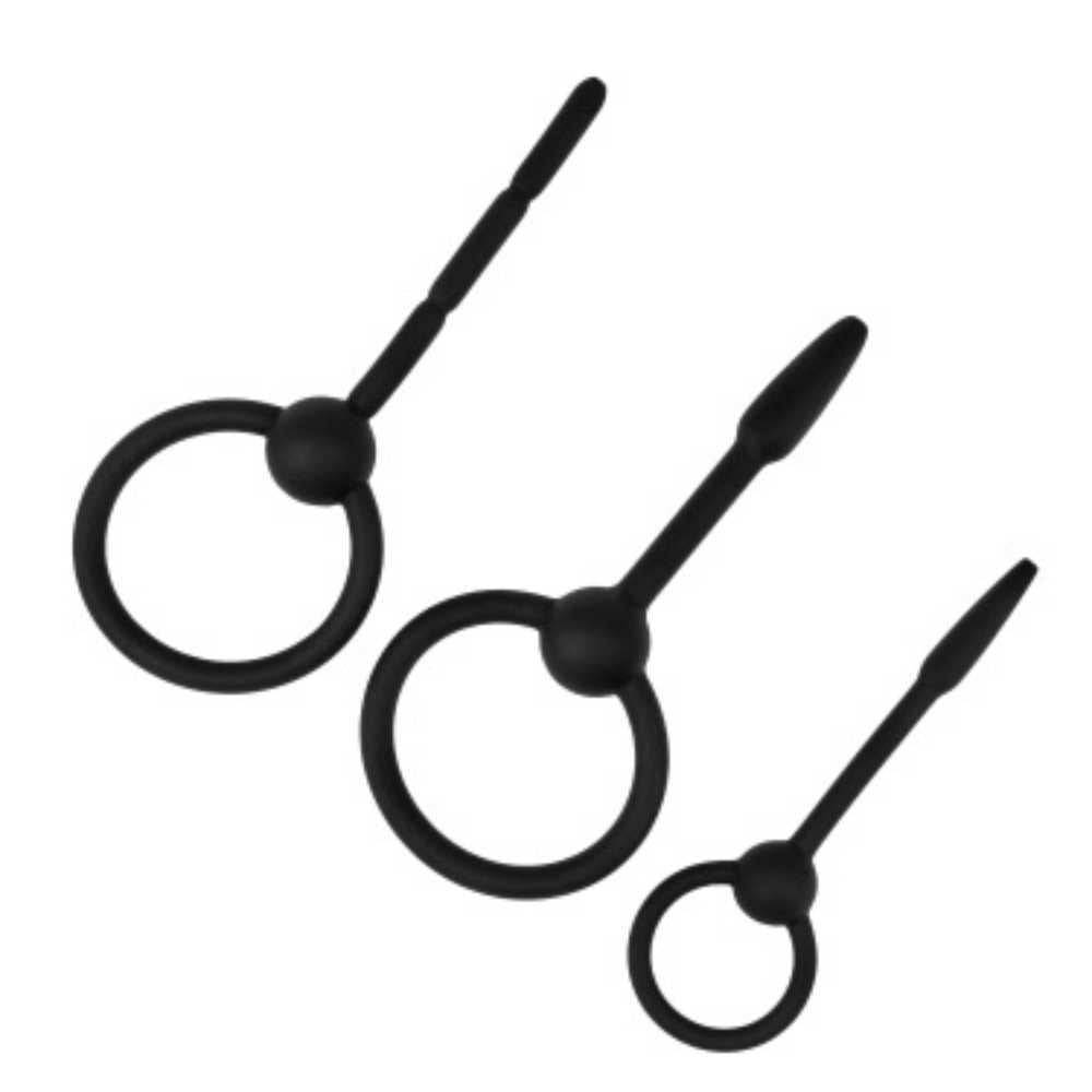 Set stimulator uretral din silicon Vanilla