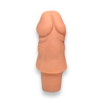Dop de vin în formă de penis Kinky Pleasure, alb