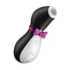 Stimulator Air Pulse Satisfyer Penguin, alb, USB C
