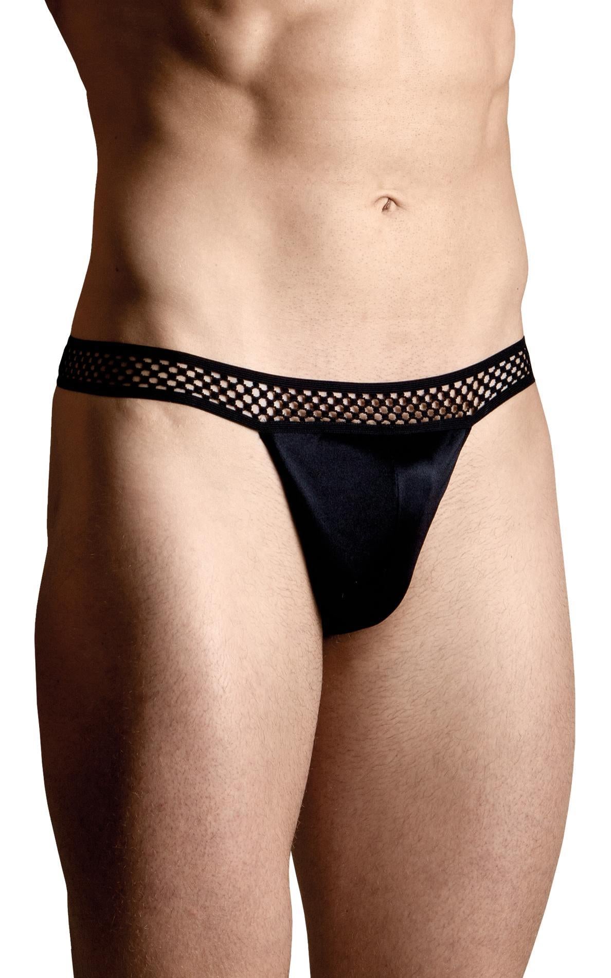 SoftLine 4486 tanga provocatoare bărbătească negru S/M