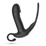 Aparat de masaj pentru prostată Crushious Magoo cu inel și telecomandă USB 14 cm