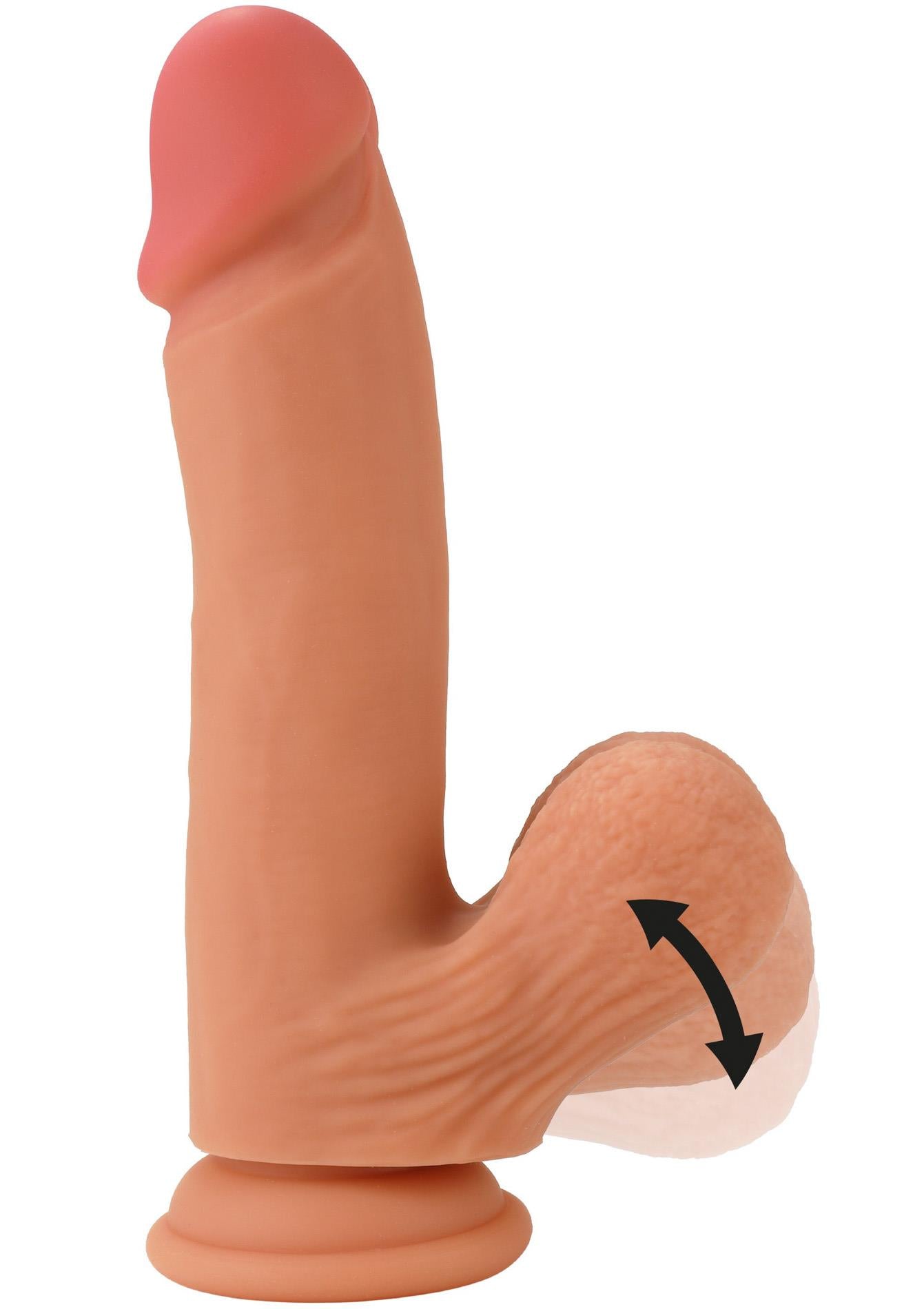 Dildo realist din silicon Hidden Desire 19 cm