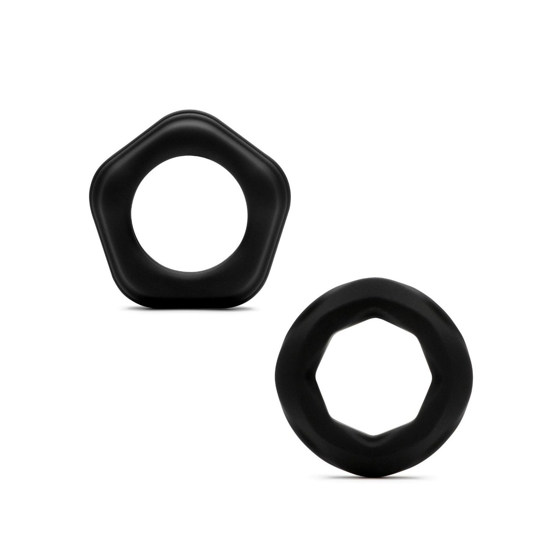 Inele pentru penis So Divine Classic din silicon, 2 buc.