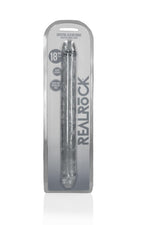 Dildo dublu RealRock realist transparent 45 cm