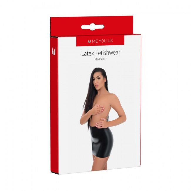 Fustă mini din latex Me You Us Small