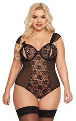 Body erotic Dora SoftLine negru XL