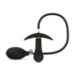 Dop anal gonflabil EasyToys negru 8 cm