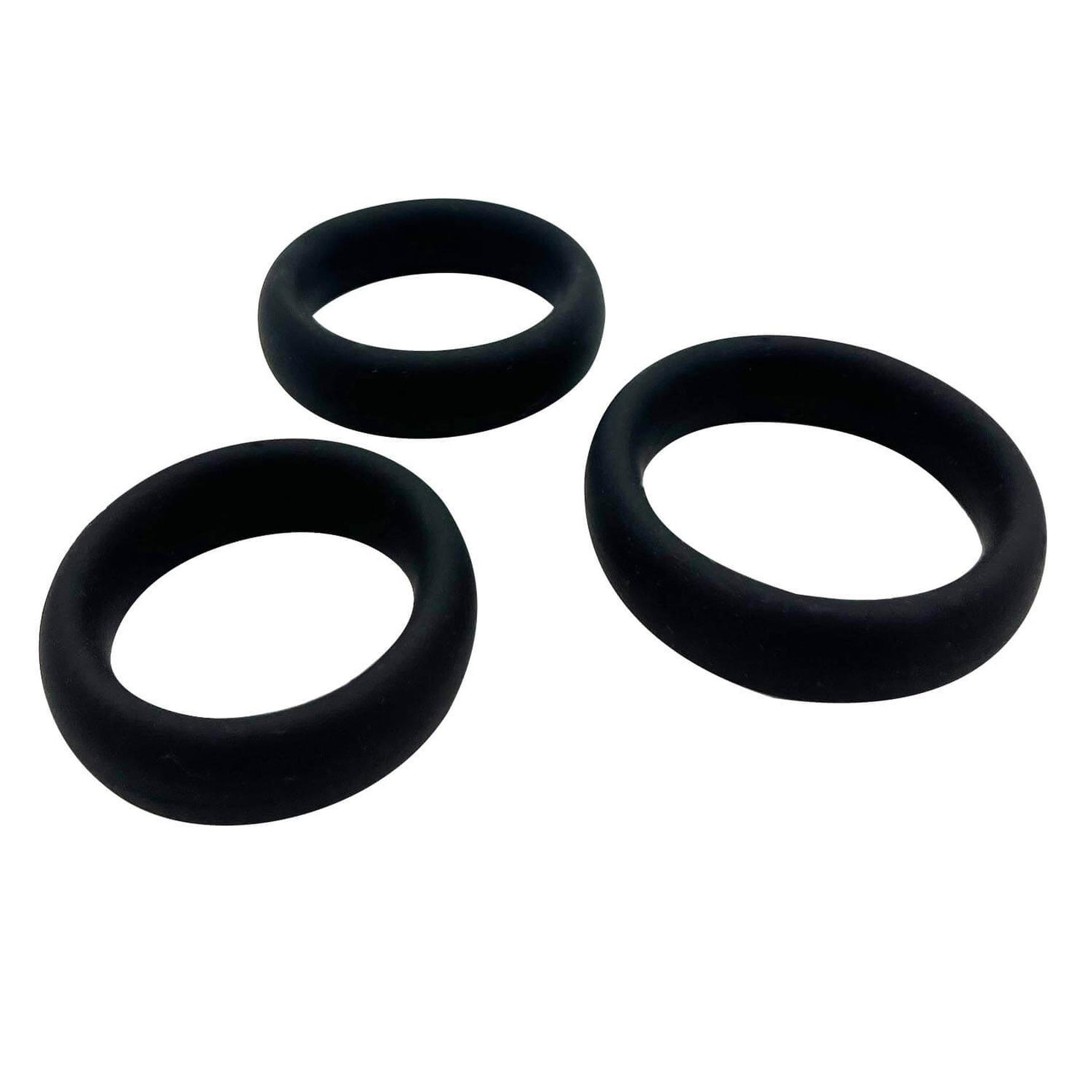 Inele pentru penis din silicon Sensual Pleasure Alive