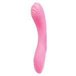 Vibrator USB din silicon pentru punctul G Fantasy Apollo 20 cm