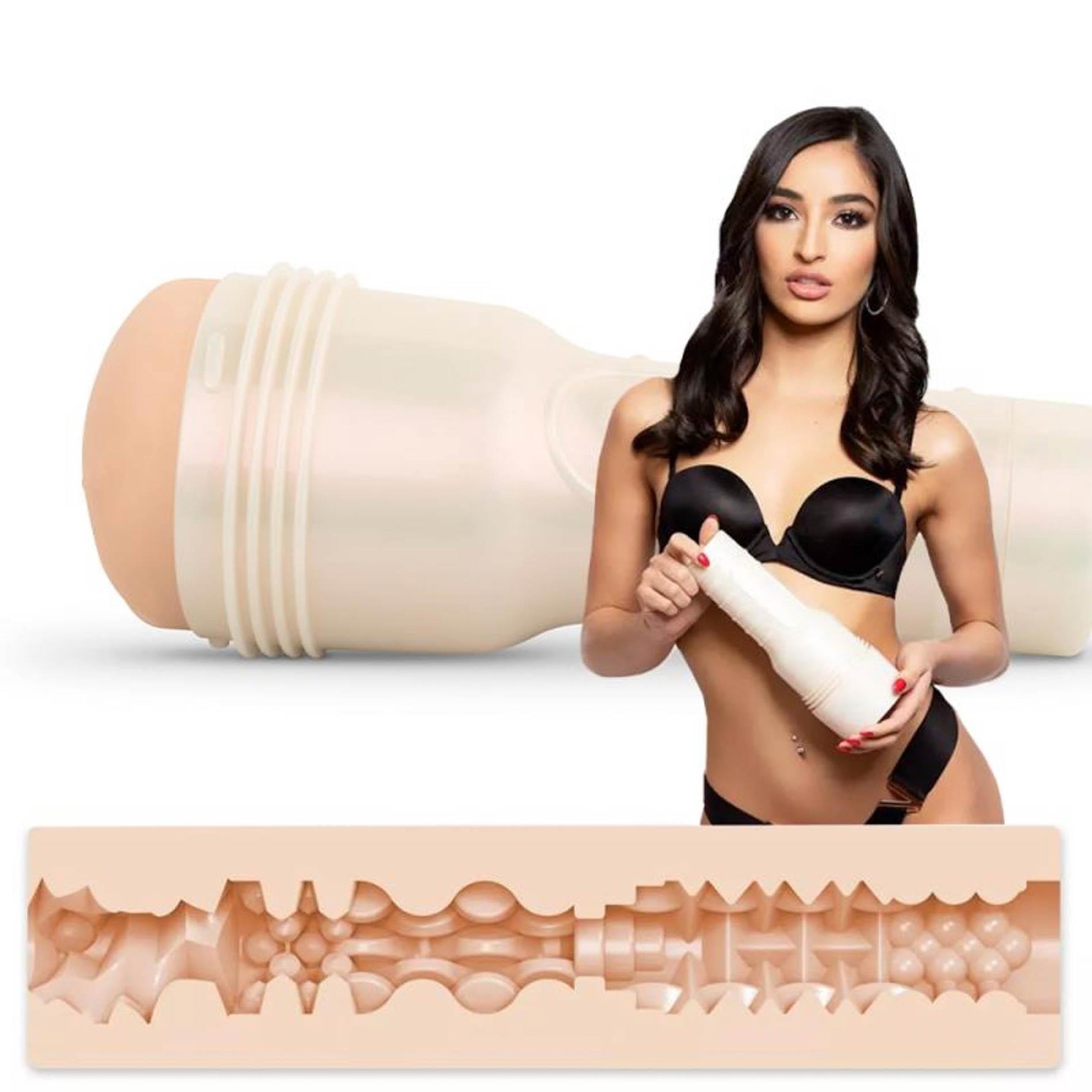 Masturbator Fleshlight Emily Willis Squirt Bej 25 cm