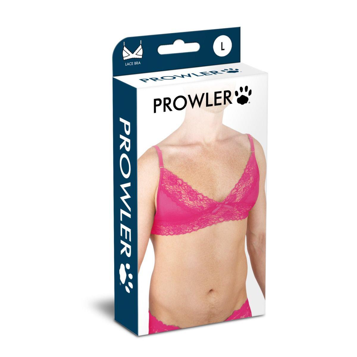 Sutien Prowler roz cu dantelă, mărimea S