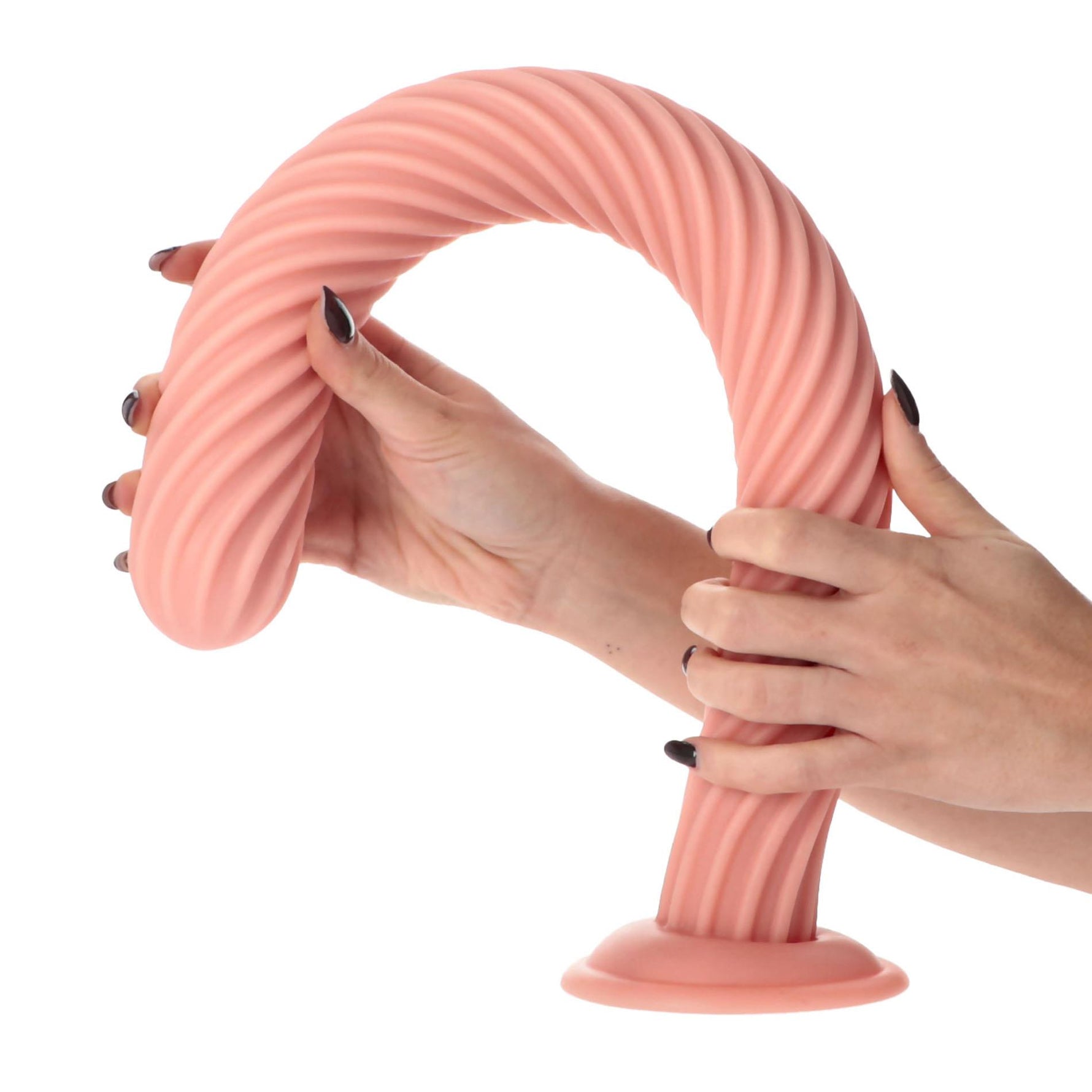 Gunung Flesh dop anal PVC spiralat 51 cm diametru 5 cm