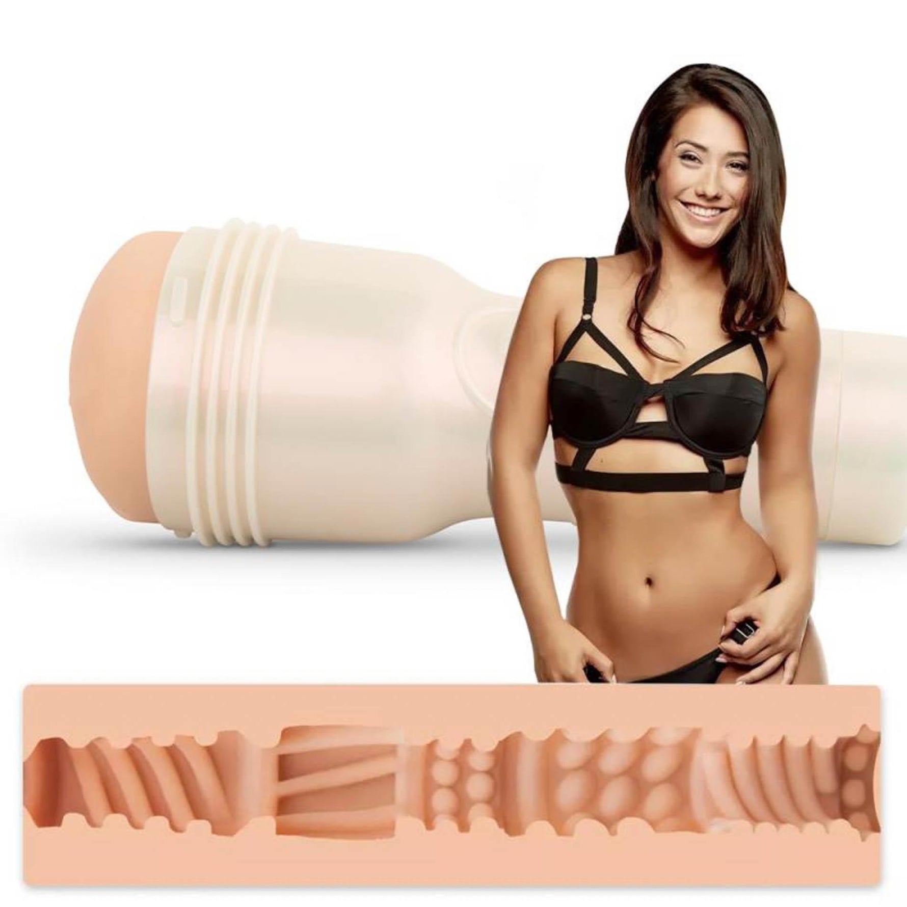 Masturbator Fleshlight Girls Eva Lovia Sugar Bej 25 cm