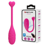 Ou vibrant Pretty Love Fisherman roz cu 12 moduri de utilizare în aplicație