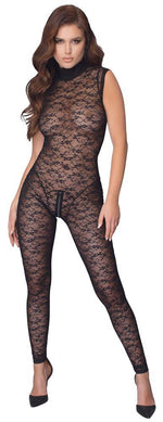 Body din dantelă Cottelli LINGERIE cu fermoar, mărimea M