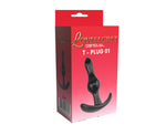 Plug T senzual Lovesecret 01 Negru 8,5 cm