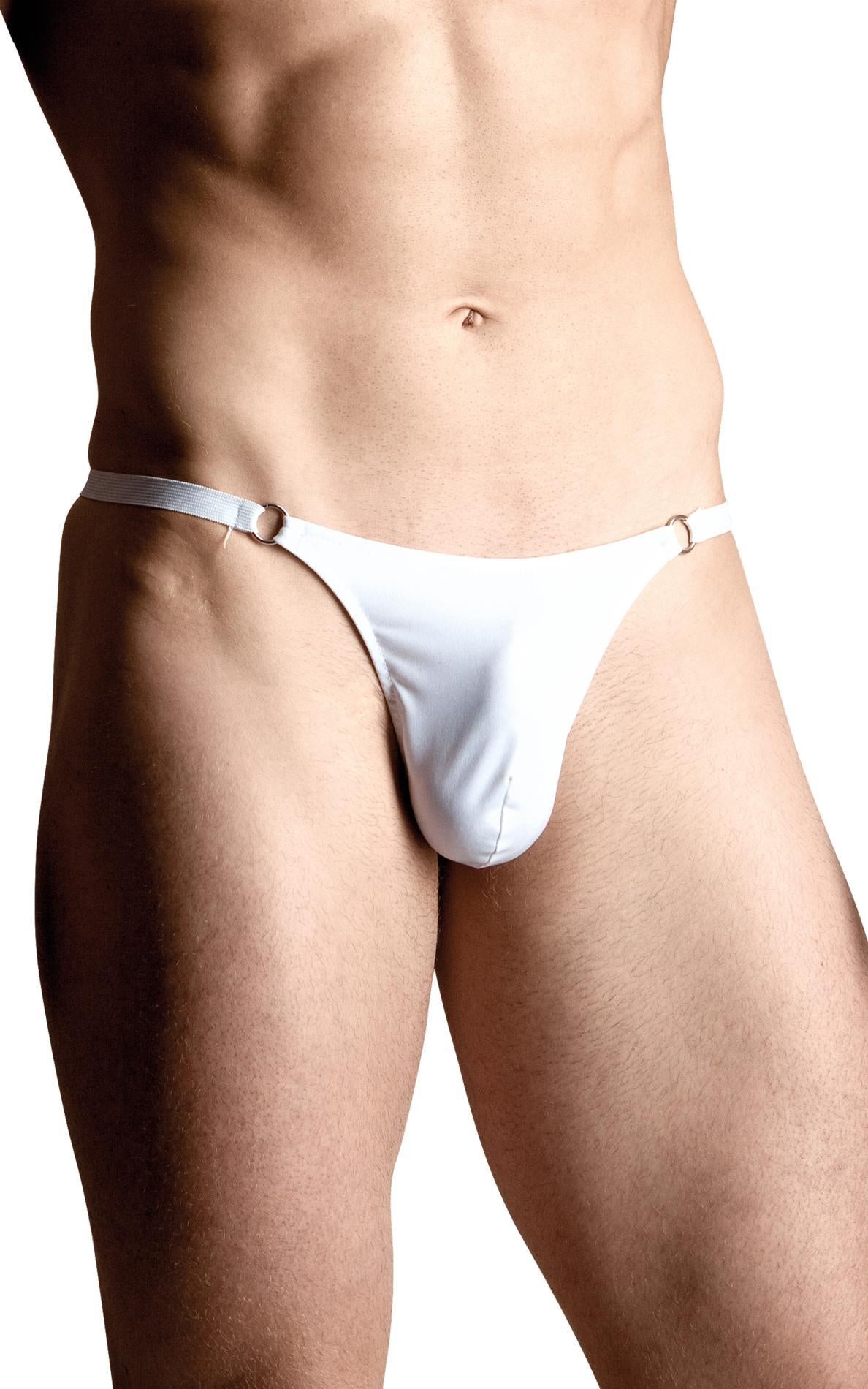 SoftLine 4487 tanga provocatoare bărbătească alb S/L