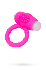 Inel vibrant din silicon AToys Nevy roz 2,5 cm