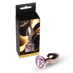 Bijuterii anale cu trandafir roșu și auriu MyLove Toys 7 cm