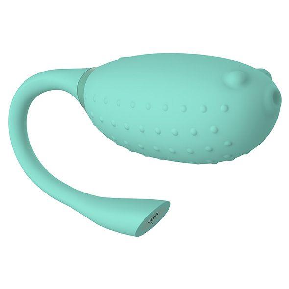 Magic Motion - Vibrator inteligent purtabil Fugu Verde