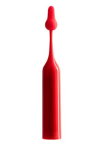 Vibrator ROMP Pop Roșu cu Capete USB Interschimbabile