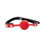 Balon de silicon cu glugă, culoare roșie, reglabil, 4 cm