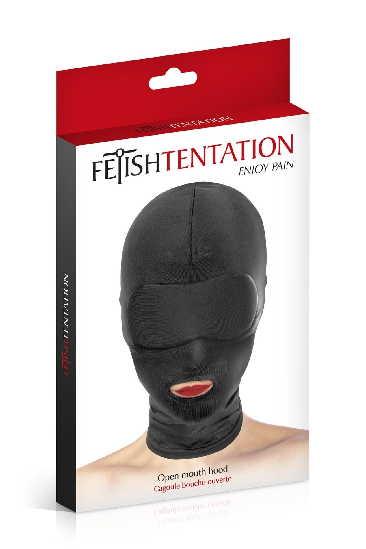 Mască BDSM Fetish Tentation cu orificiu pentru gură