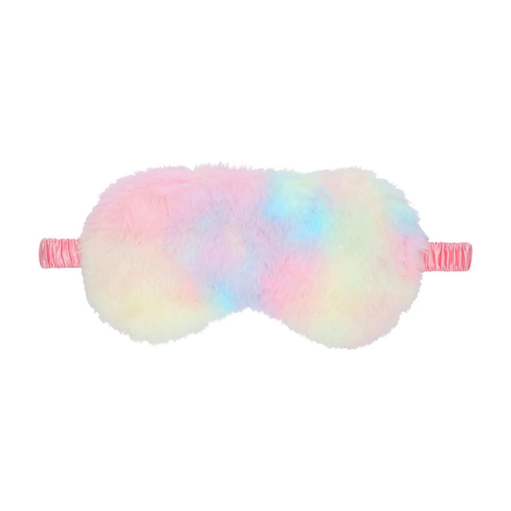Mască pufoasă pentru ochi, multicoloră, Au!