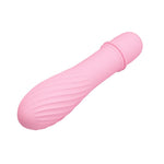 Vibrator Pretty Love Solomon din silicon cu 10 funcții, baterii AAA, 12 cm