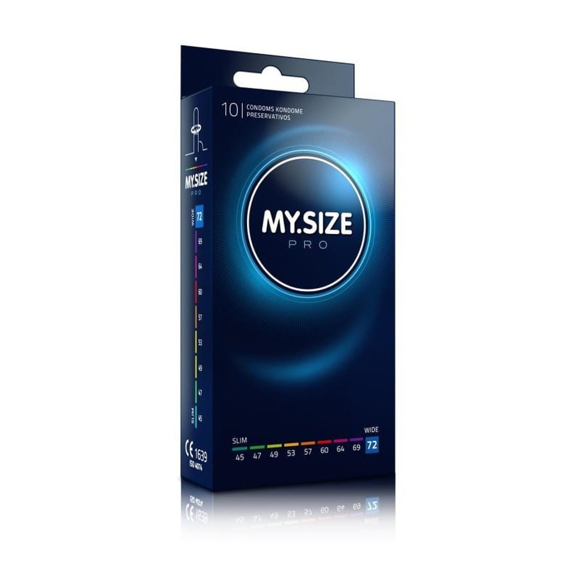 Prezervative MY.SIZE PRO 72 XXL 10 bucăți