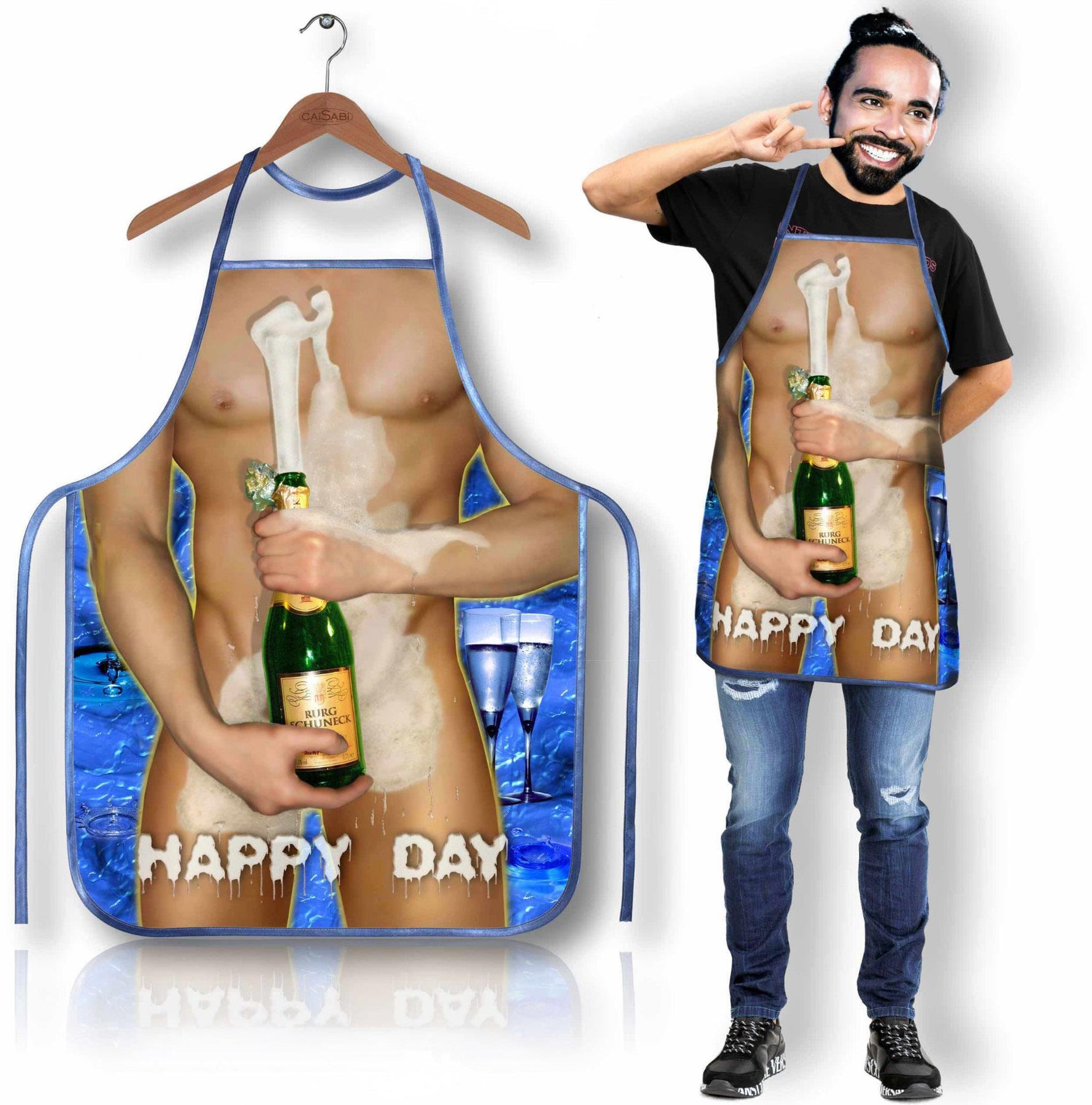 Șorț picant pentru piept Happy Day Grammi
