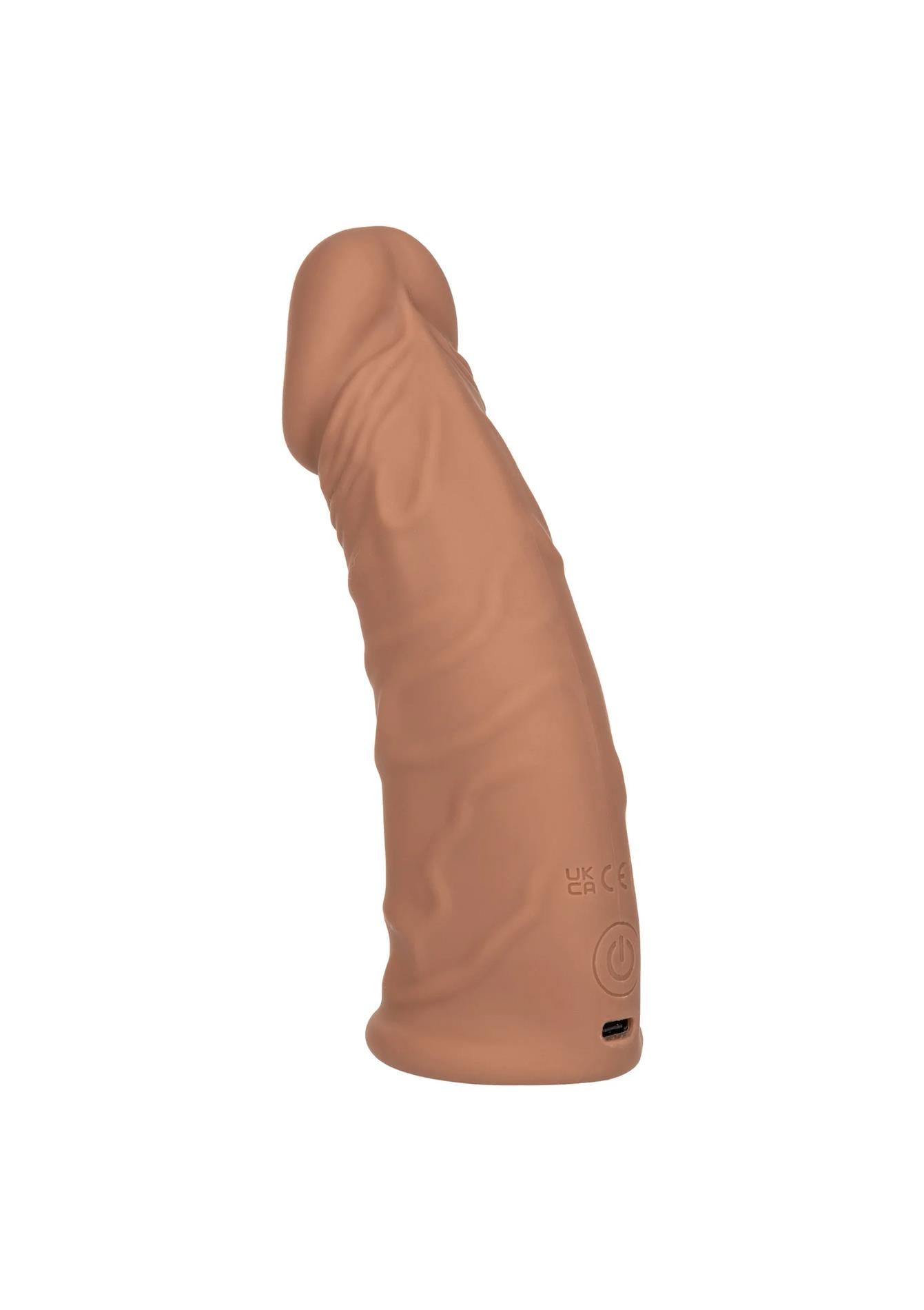 Extensie vibratoare USB Calexotics Caramel 18 cm