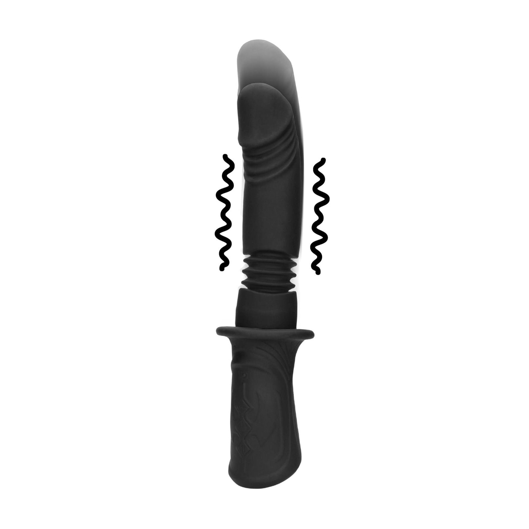 Au! Mașină de sex glisantă USB neagră