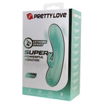 Vibrator Pretty Love DJ Stick Bunny, silicon, USB, 10 vibrații