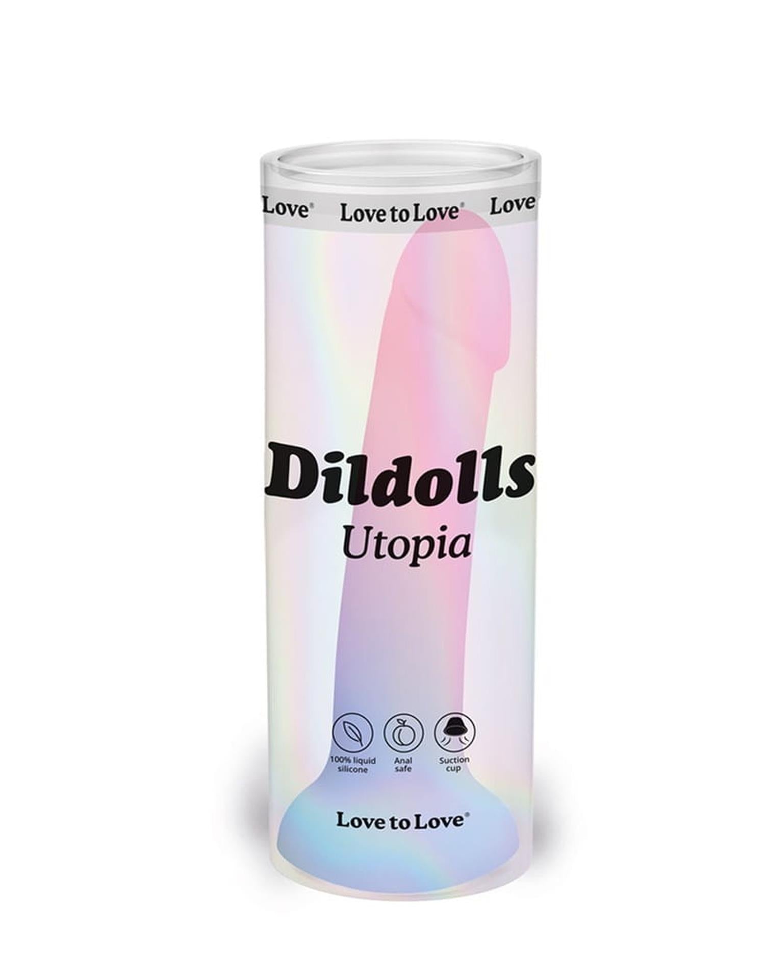 Dildo realist din silicon Love to Love Utopia M 14 cm