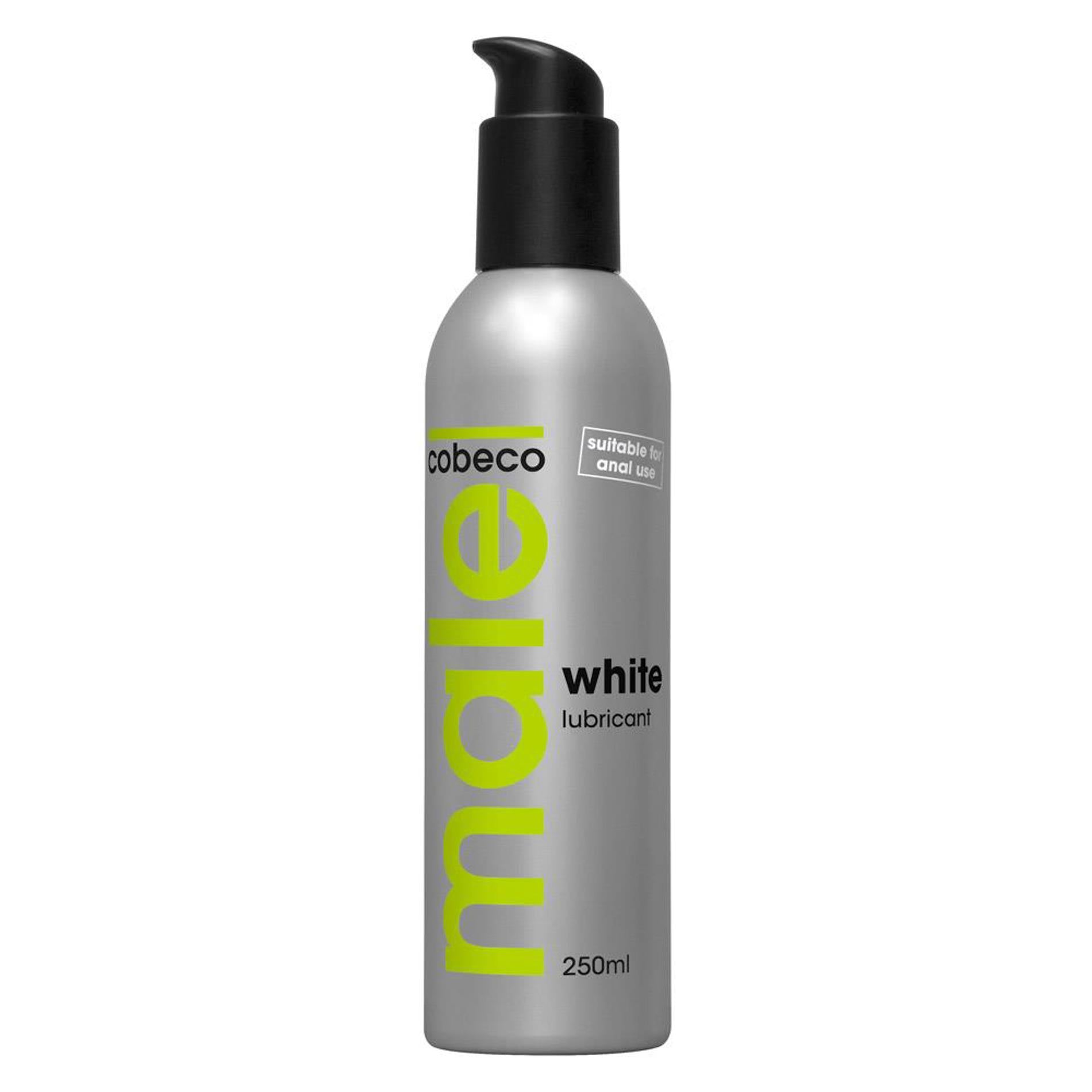 Lubrifiant alb pe bază de apă Cobeco MALE 250ml