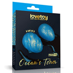 Set de bile toner din silicon Lovetoy Ocean's