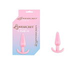 Plug anal Lovesecret Sensual T Plug 10 roz 12,3 cm