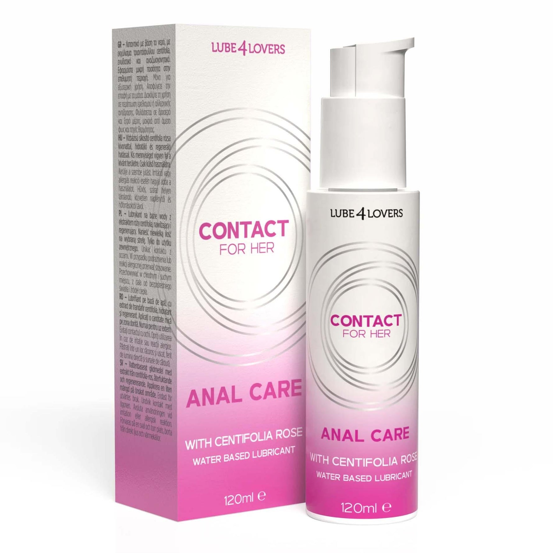 Îngrijire Anală Lube4lovers Gel Anal 120 ml