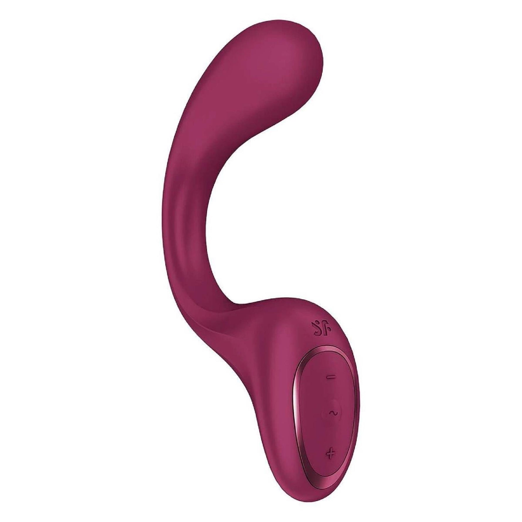 Vibrator Satisfyer G For Goddess 2 pentru punctul G și clitoris, culoare vișinie