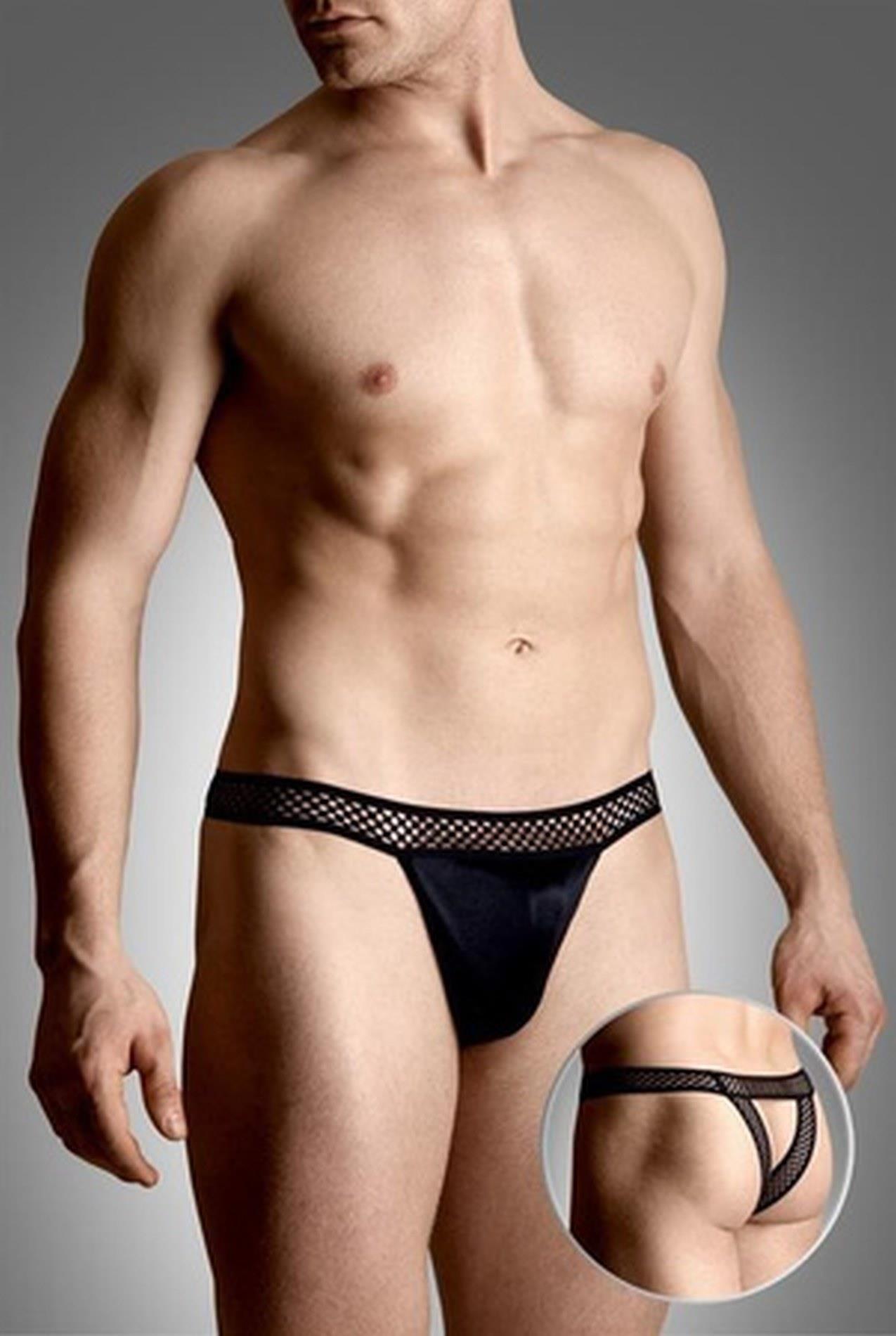 SoftLine 4486 tanga bărbătească negru M/L