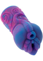 Masturbator din silicon Hidden Desire de la Seahorse, violet, 16-5 cm