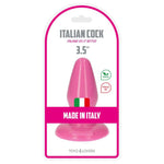 Dop anal roz din PVC Milo, Toyz4lovers, 9,5 cm